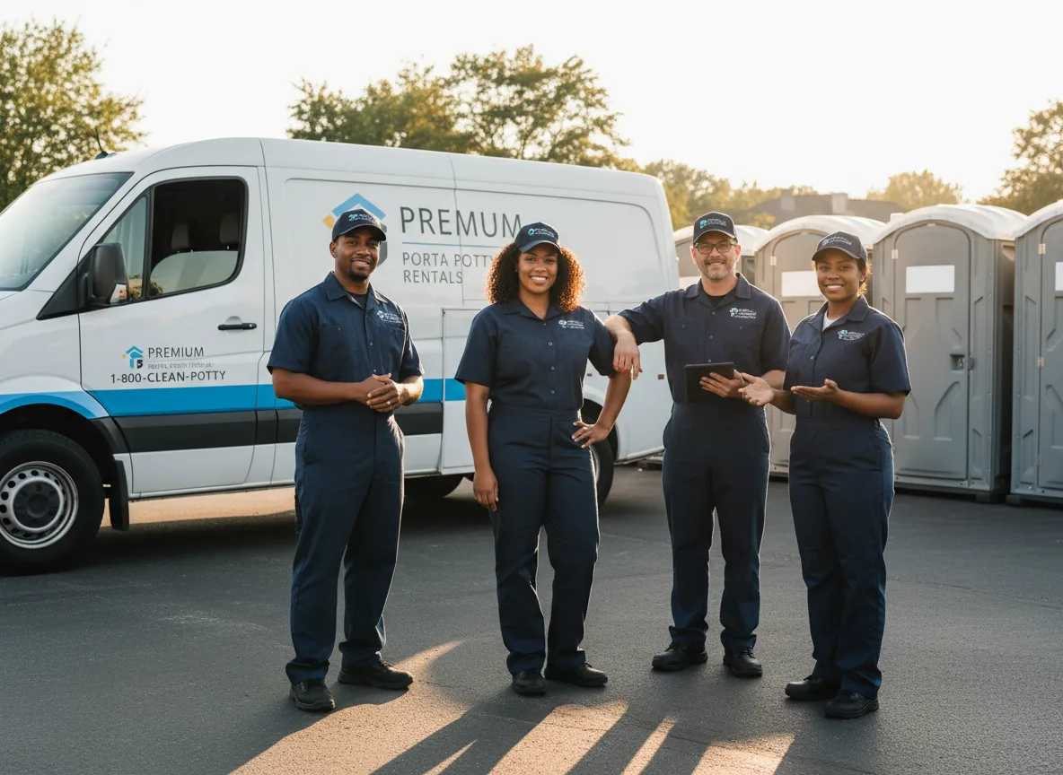 VIP Portable Toilets company in Rochert, MN